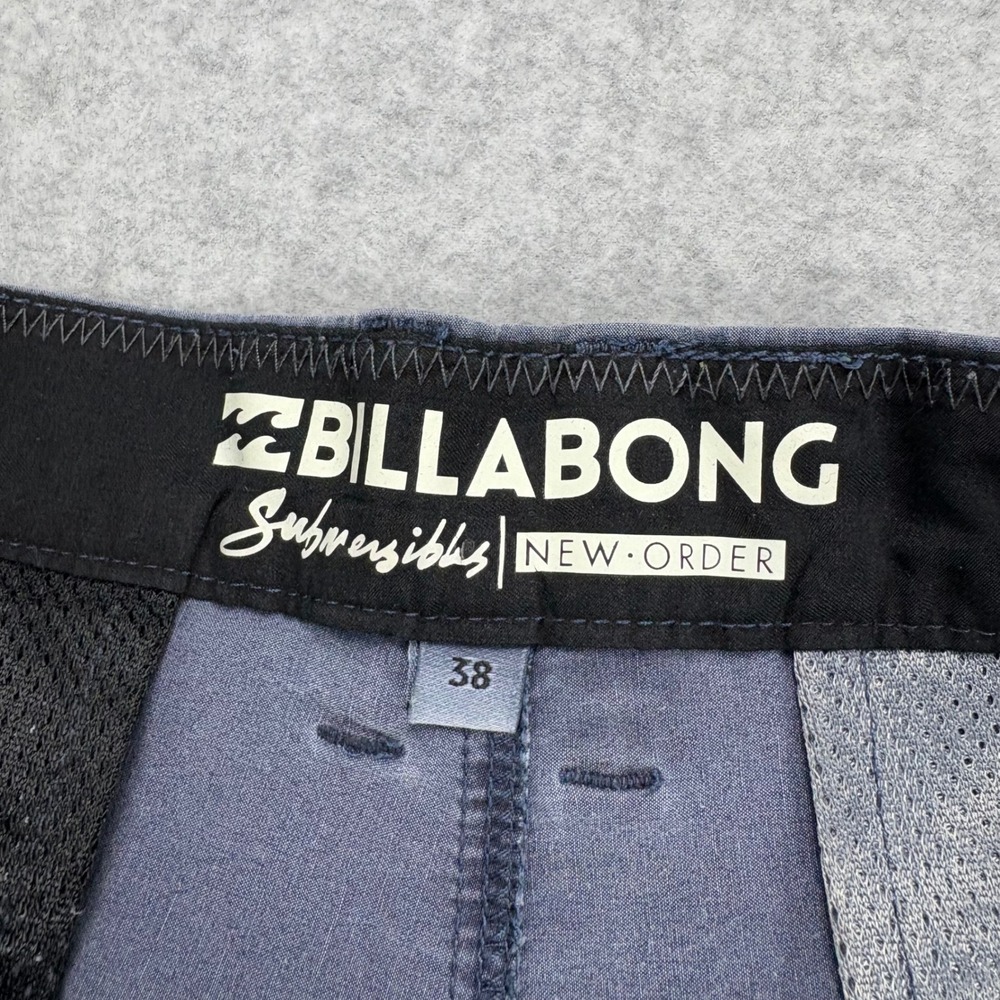Billabong Hybrid Shorts Mens 38 Gray Submersibles Quick Dry 4 Way Stretch Surf - Picture 3 of 10
